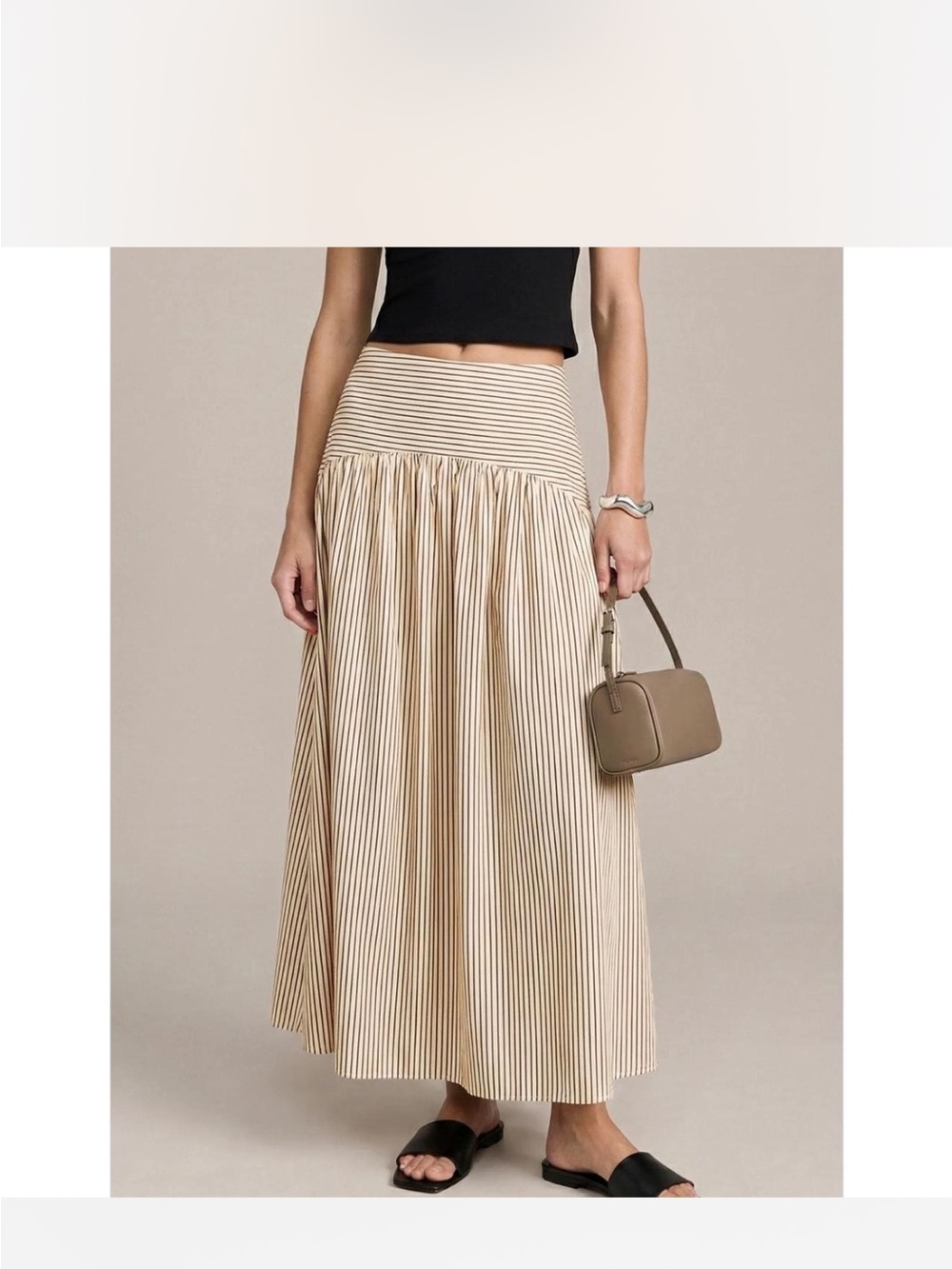 Vashti Maxi Skirt 100% cotton, size 8